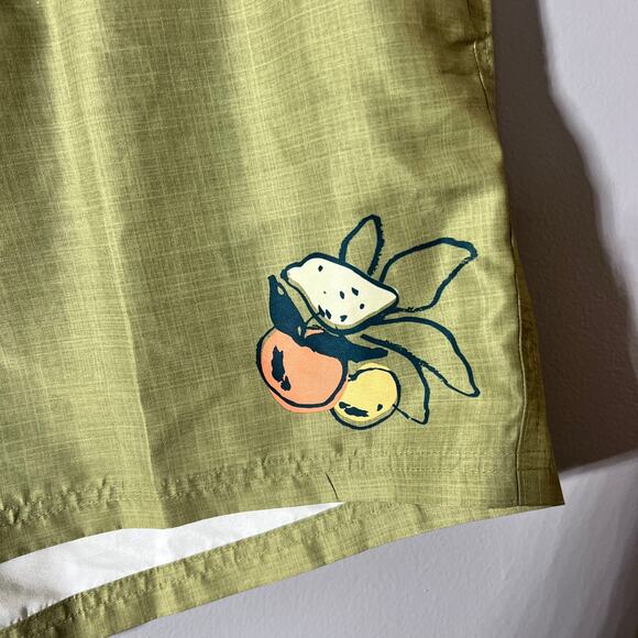 Goodfellow & Co Swim Trunks XXL Green Colorblock 5” Inseam Lined NWT - Picture 4 of 8